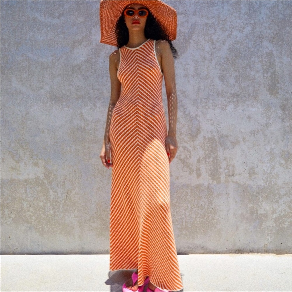 NWT Zara Limited Edition Crochet Dress